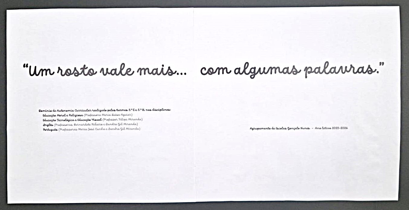 Domínio de Autonomia Curricular realizado pelas turmas do 5ºE e 5º H